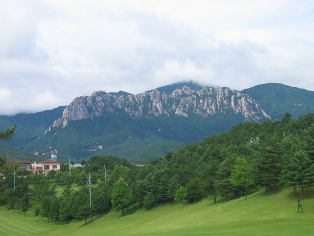 울산바위 배경